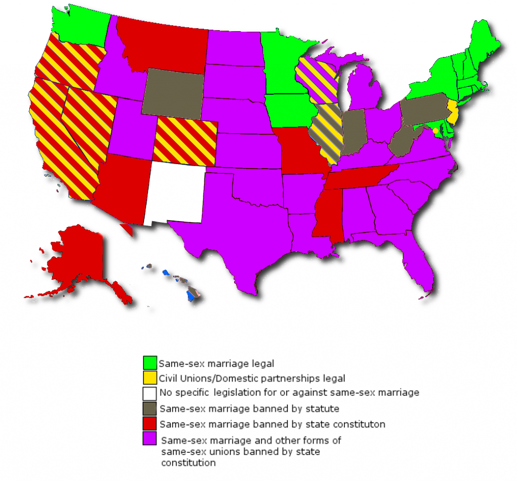 Same-Sex Marriage Rights: Complete Legal Status Across the United States